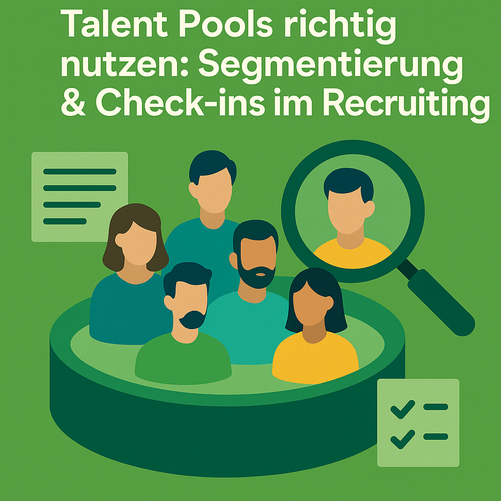 Visualisierung eines segmentierten Talent Pools mit Fokus auf Kandidatenaktivierung