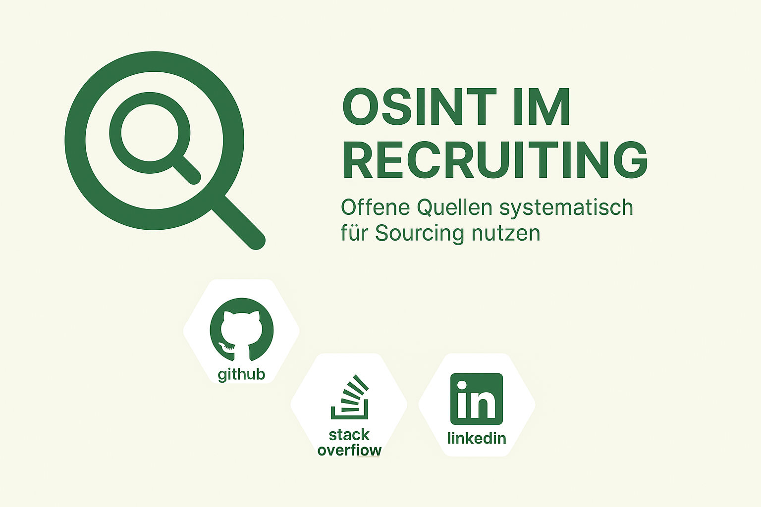 OSINT im Recruiting