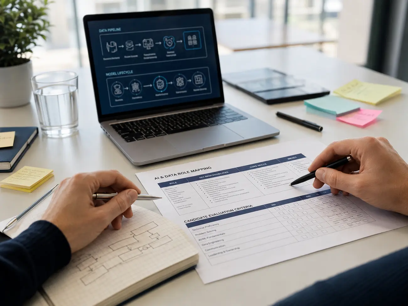 Vorqualifizierung von AI, Machine Learning und Data Profilen