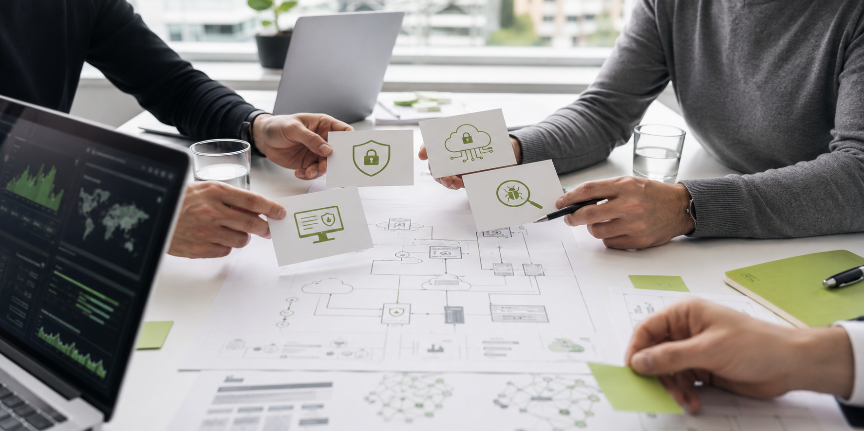 Recruiting-Team unterscheidet Cybersecurity-Rollen wie SOC, GRC, Cloud Security und AppSec